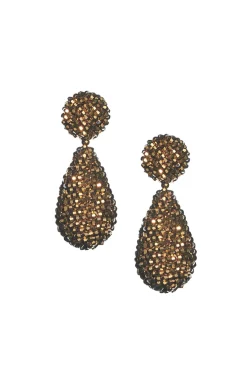 Sachin & Babi Alena Earrings -  Metallic Faceted Beads