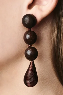 Sachin & Babi Frida Earrings - Wood