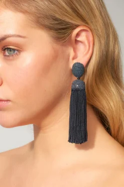 Sachin & Babi Hilary Earrings - Crystals / Thread