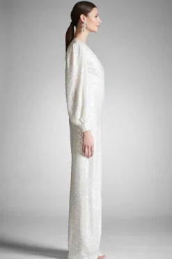 Sachin & Babi Presly Jumpsuit - Ivory Sequins