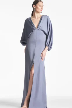 Sachin & Babi Satin Gabby Gown -