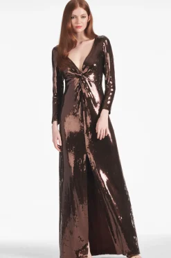 Sachin & Babi Sequin Talulla Gown -