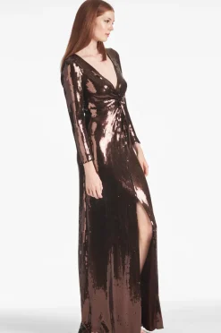 Sachin & Babi Sequin Talulla Gown -