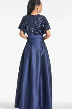 Sachin & Babi Simone Gown -