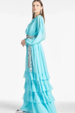 Sachin & Babi Venus Gown -