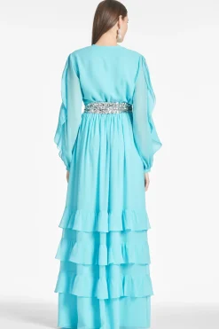 Sachin & Babi Venus Gown -