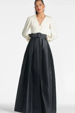 Sachin & Babi Zoe Gown - Ivory/