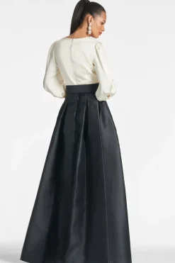 Sachin & Babi Zoe Gown - Ivory/