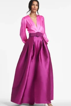 Sachin & Babi Zoe Gown - Pink/Magenta